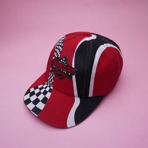 Vintage Official Snap-On Racing Checkered Finishline Snap Back On K Products